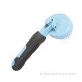 Brosse à poils pour animaux brosses lisses avec des perles collantes